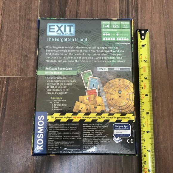 Exit The Game The Forgotten Island Kosmos An Escape Room Game for the Home! - Picture 2 of 6